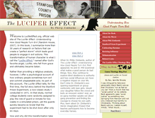 Tablet Screenshot of lucifereffect.com